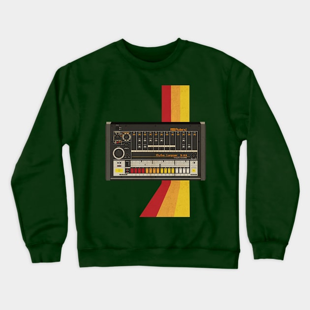 TR-808 Crewneck Sweatshirt by Plan8